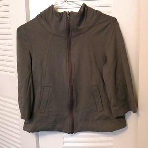 Lululemon Olive green crop top